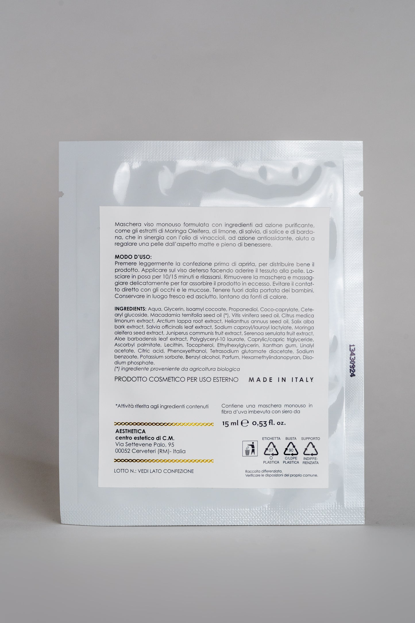 Maschera Viso Purificante